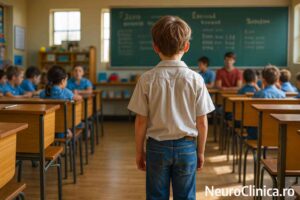 Copil în clasă, dificultăți școlare – tulburări de învățare (dislexie, discalculie, disgrafie) – NeuroClinica Craiova