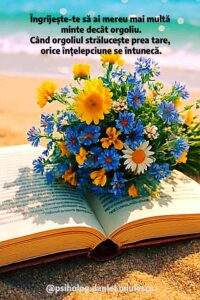 citat despre orgoliu si intelepciune echilibru emotional psihologie NeuroClinica Craiova