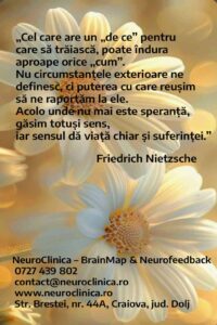 citat despre suferinta regasire si sensul experientelor dificile mesaj psihologic NeuroClinica Craiova